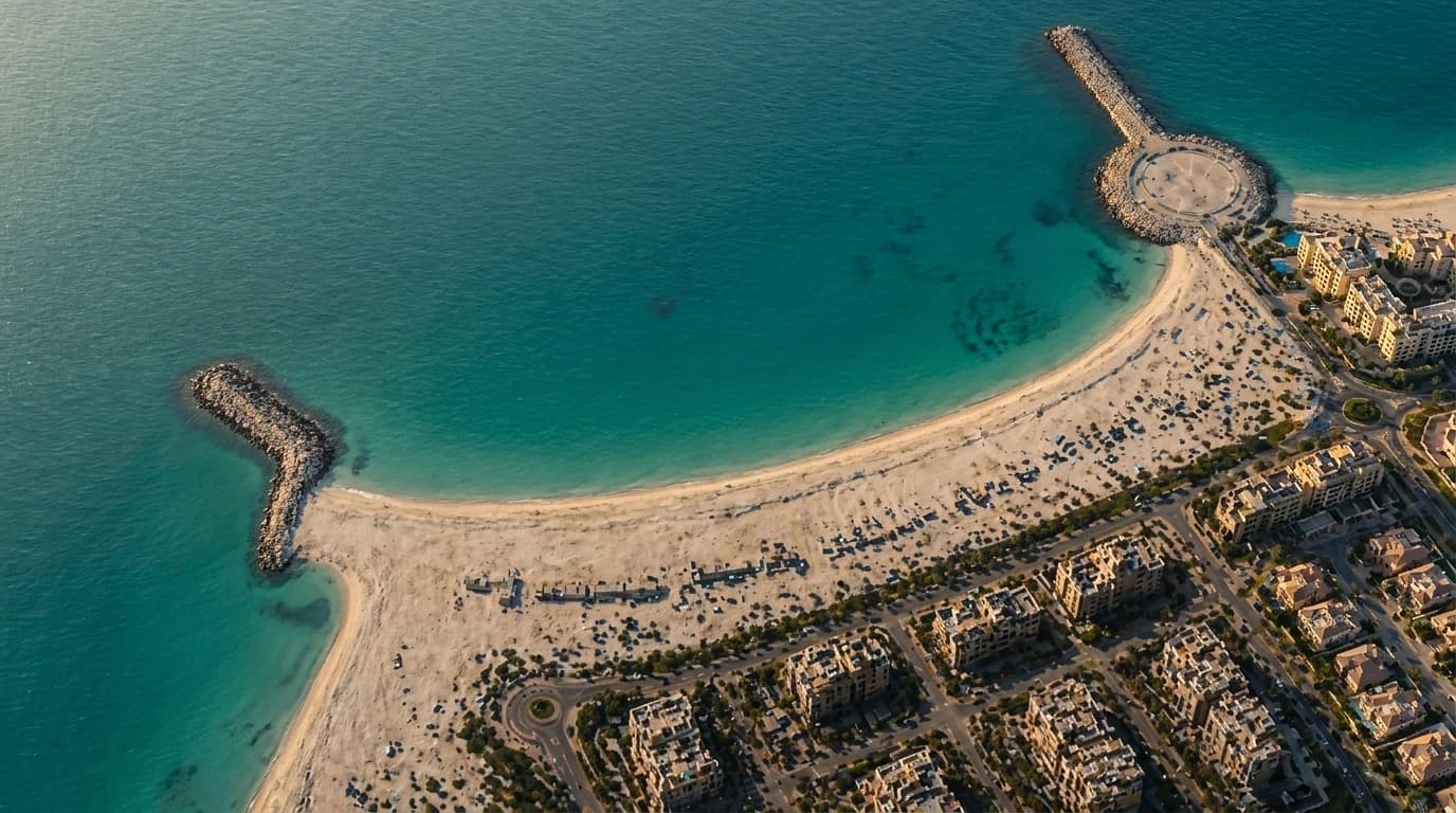 قطعة شاطئية في جُمَيْرَا تُباع بـ AED 400m صفقة قياسية لقِطَع الواجهة البحرية