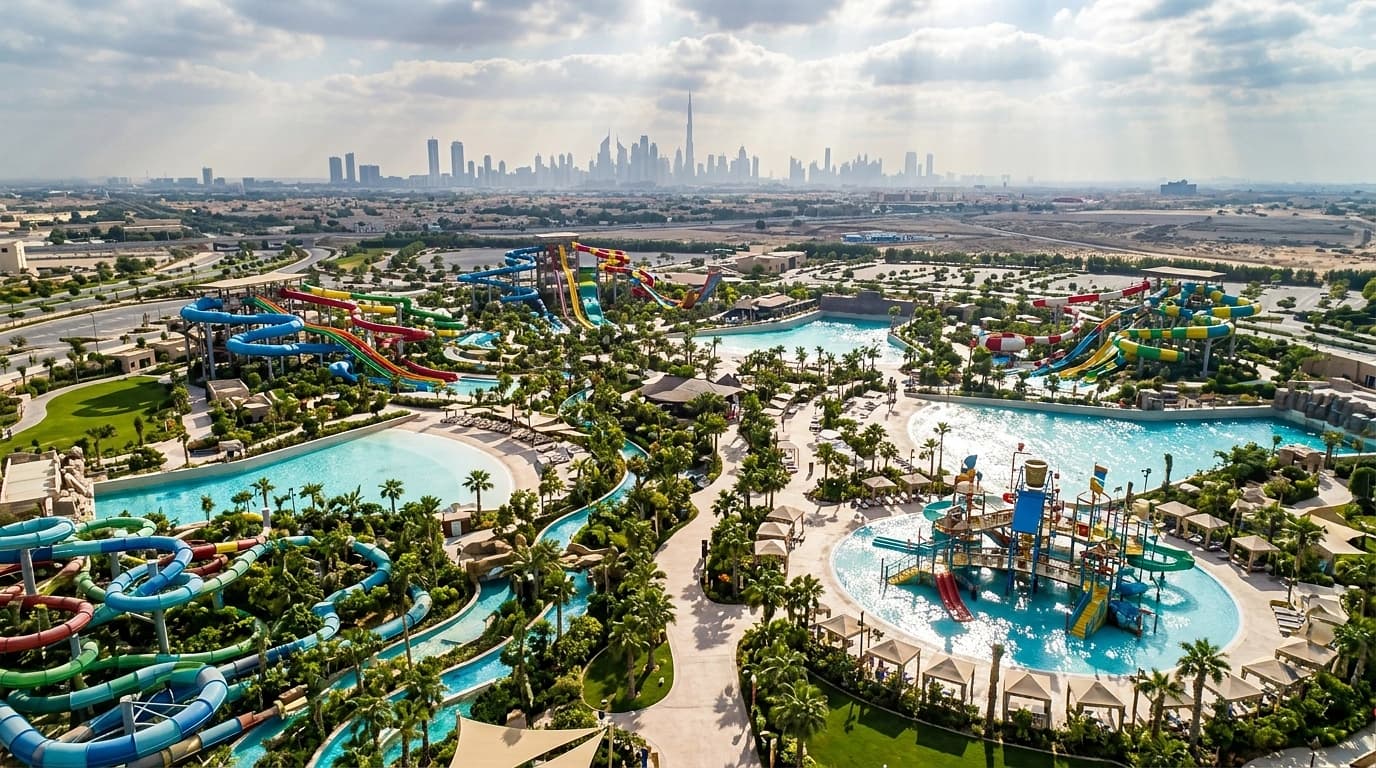 Новый аквапарк Dubai Parks что ждать и как подготовиться