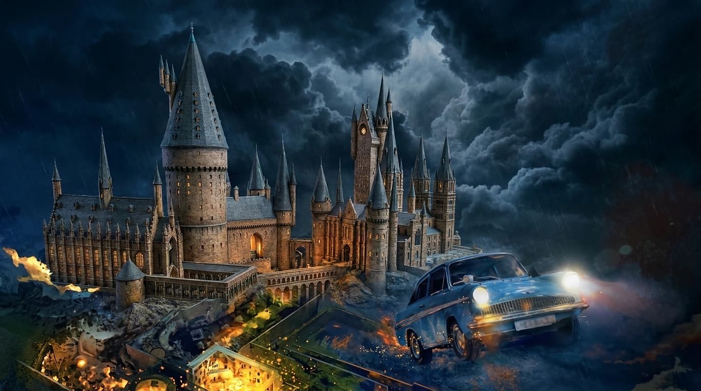 В Гарри Поттер на Яс‑Айленд? Warner Bros. World Abu Dhabi заинтриговал фанатов