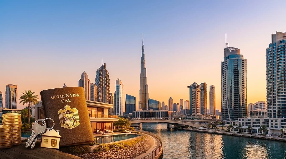 UAE golden visa investment guide: property, steps, taxes