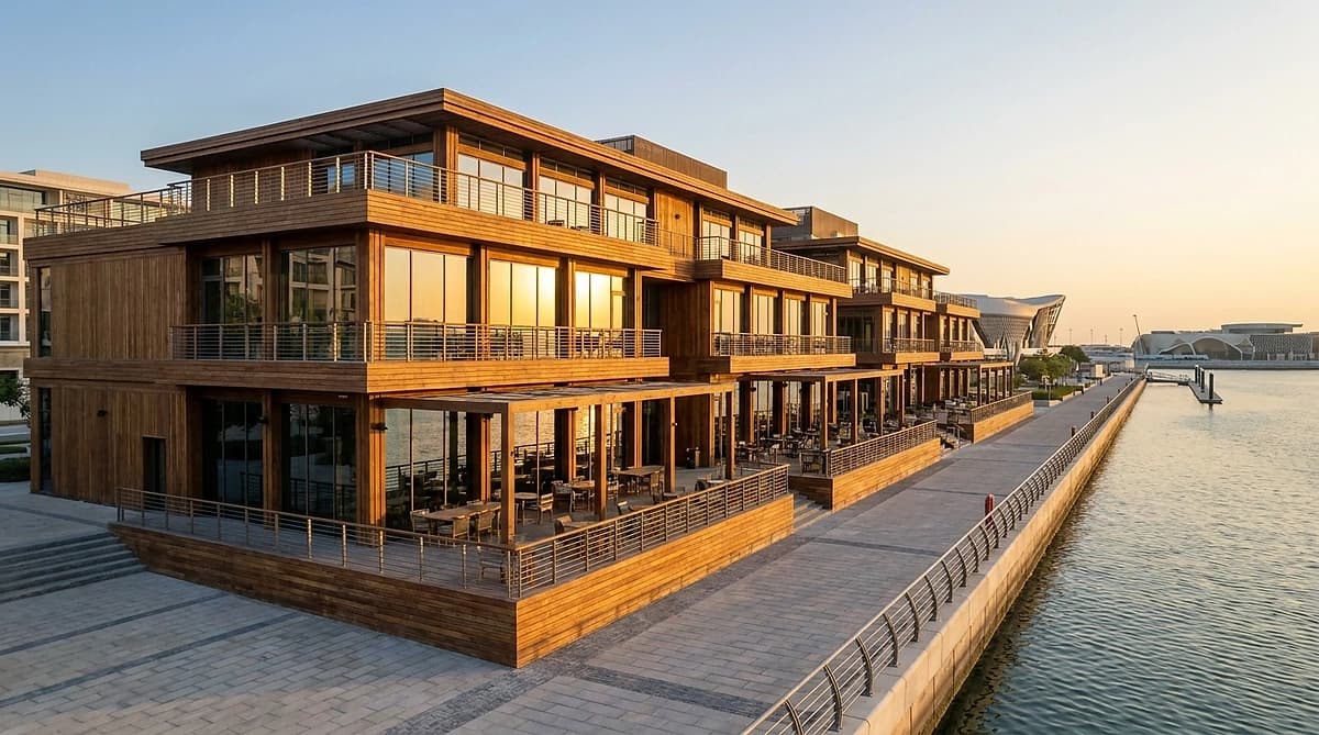 Oro Verde Yas Bay Nikkei restaurant on the waterfront
