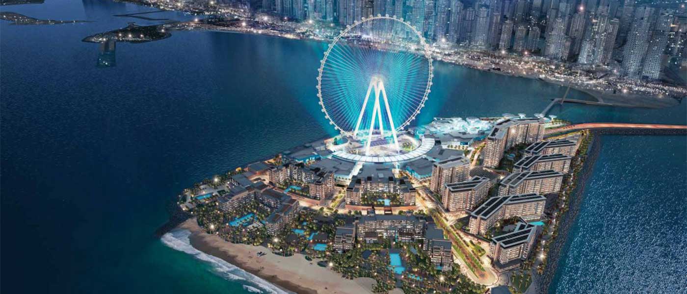 Bluewaters Island community in Dubai — properties for sale & rent