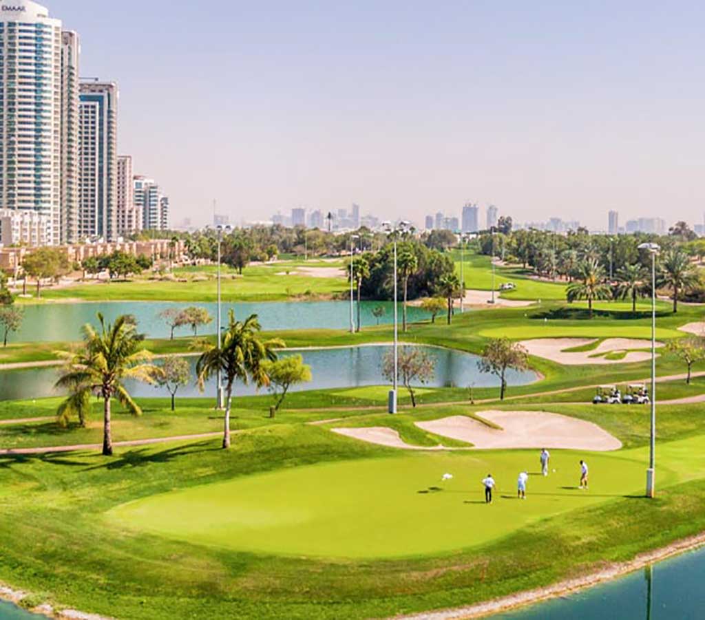 Dubai Hills Estate, khu vườn