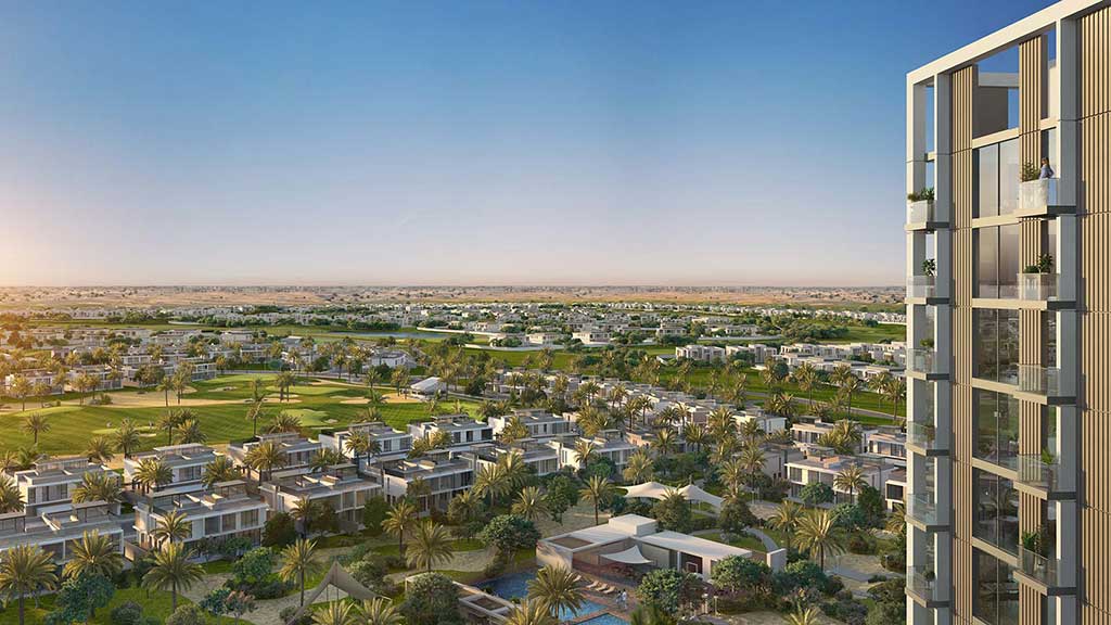 Dubai Hills Estate, toàn cảnh từ trên cao