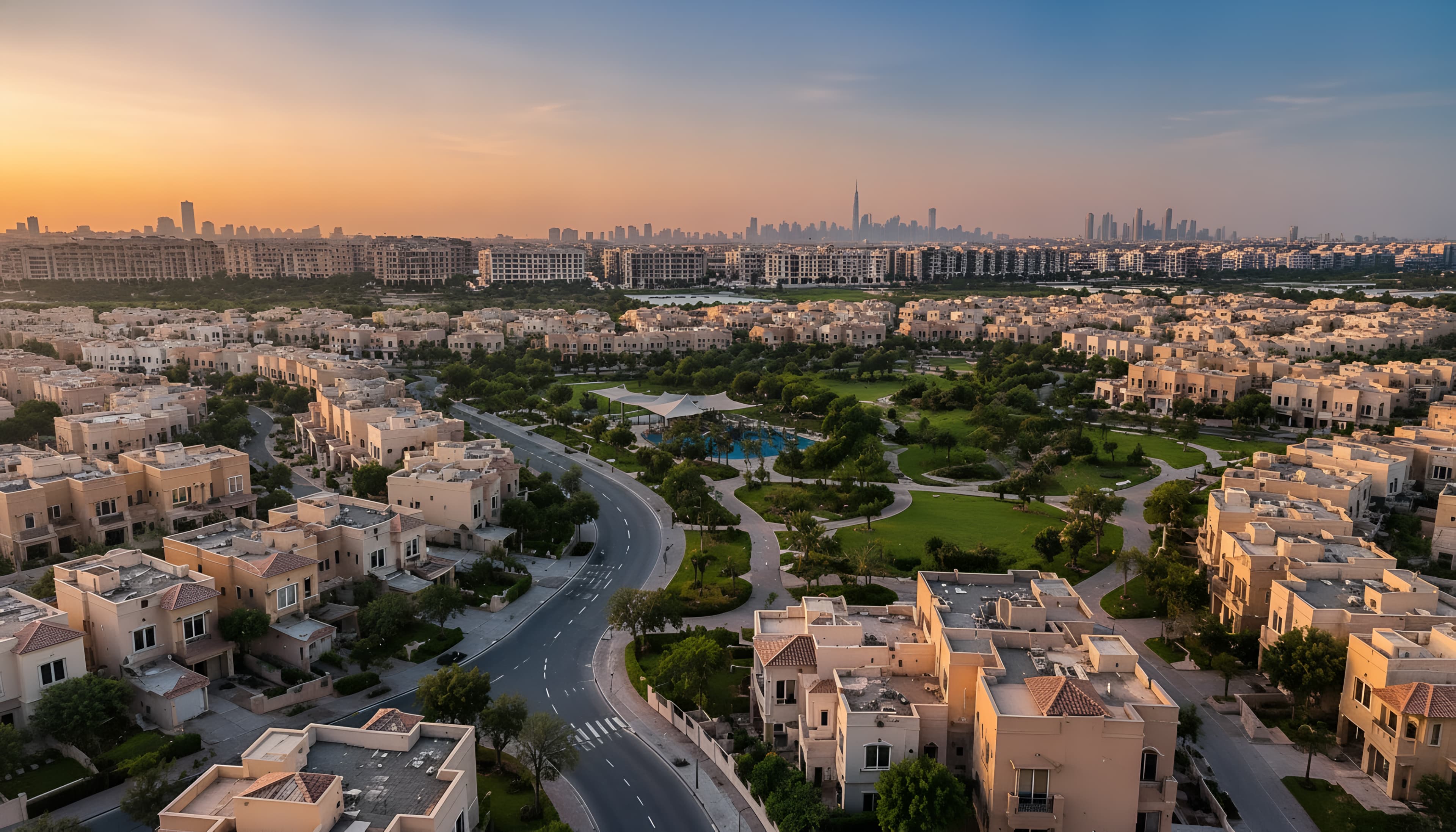 Dubai Land Residence Complex (DLRC) community in Dubai — properties for sale & rent