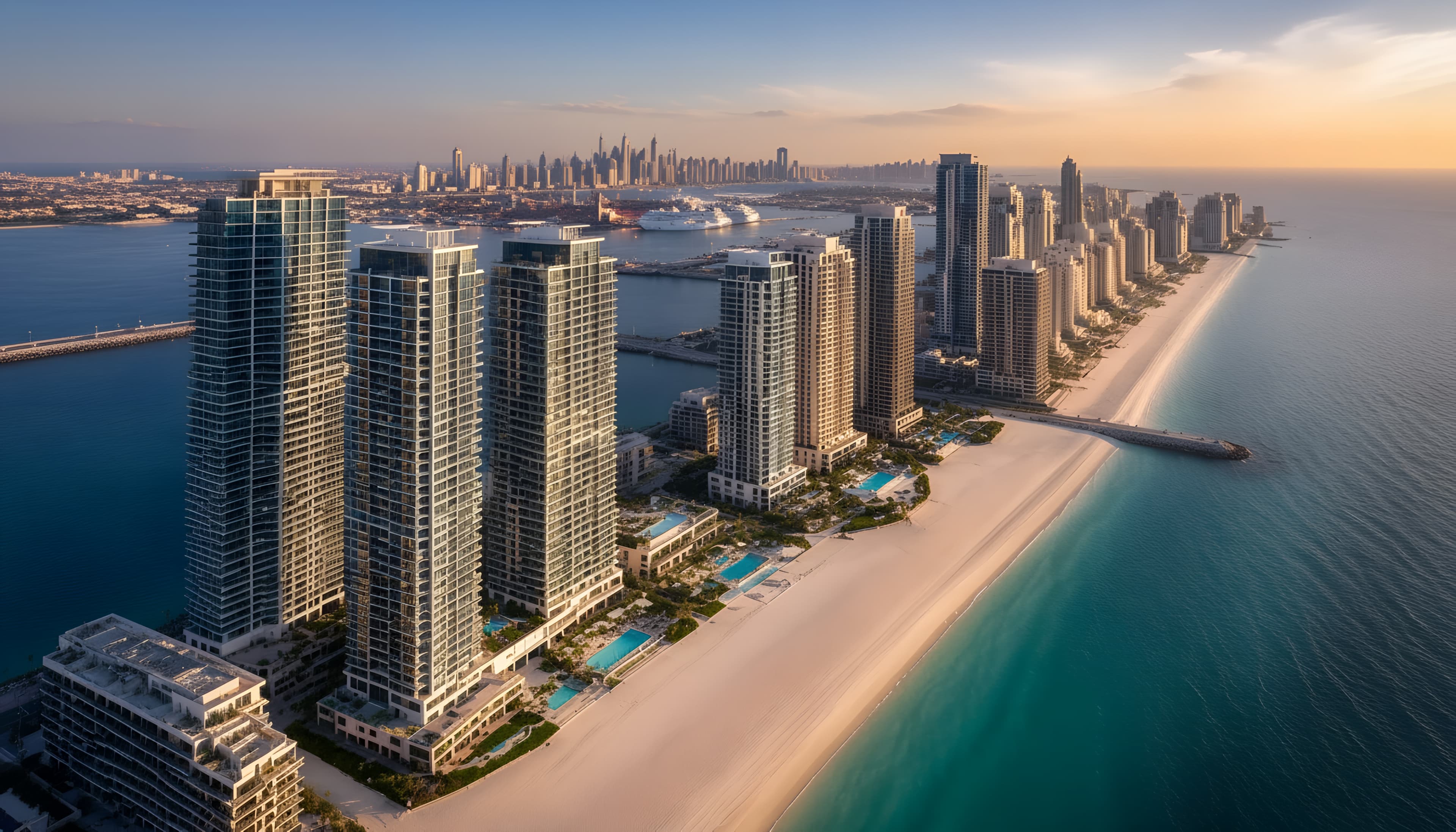 Emaar Beachfront community in Dubai — properties for sale & rent
