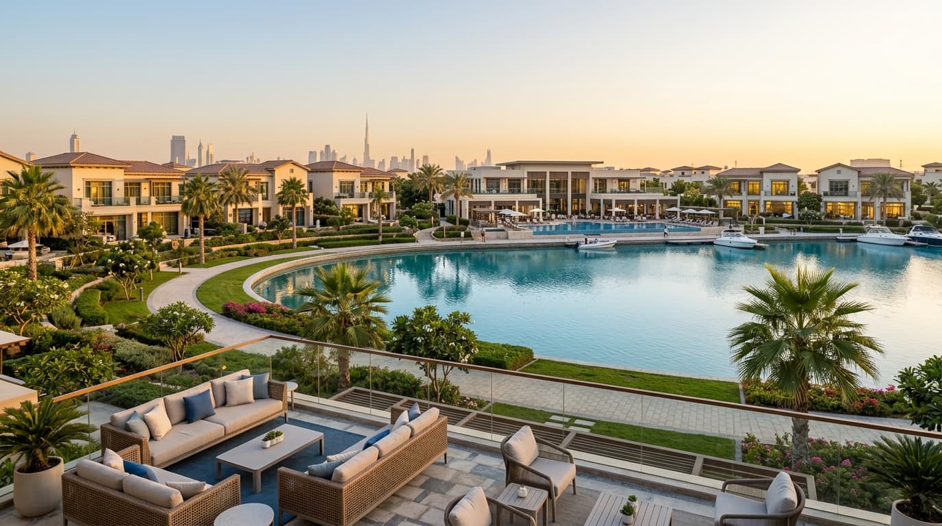 The Heights Country Club community in Dubai — properties for sale & rent