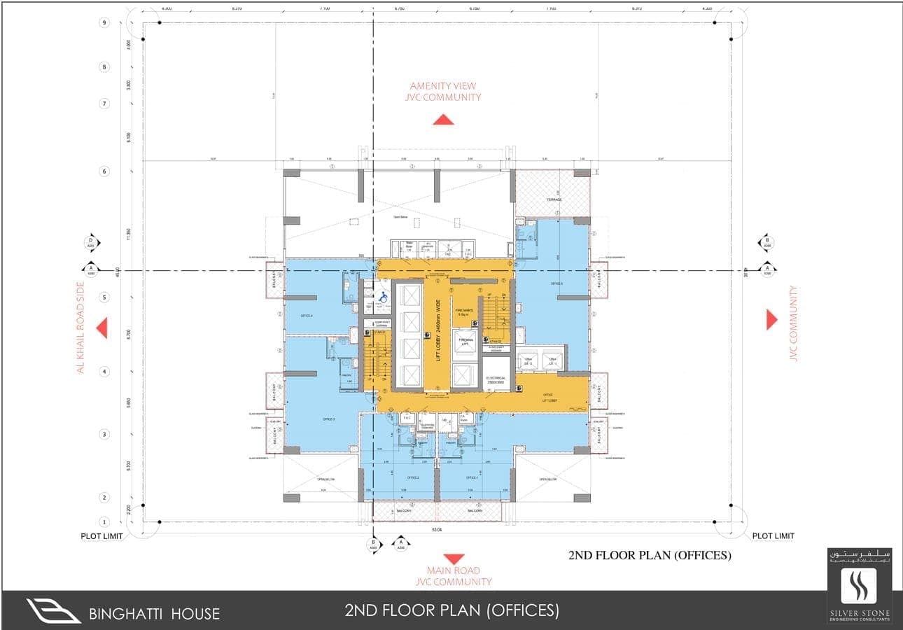 Binghatti House 2nd Floor Plans