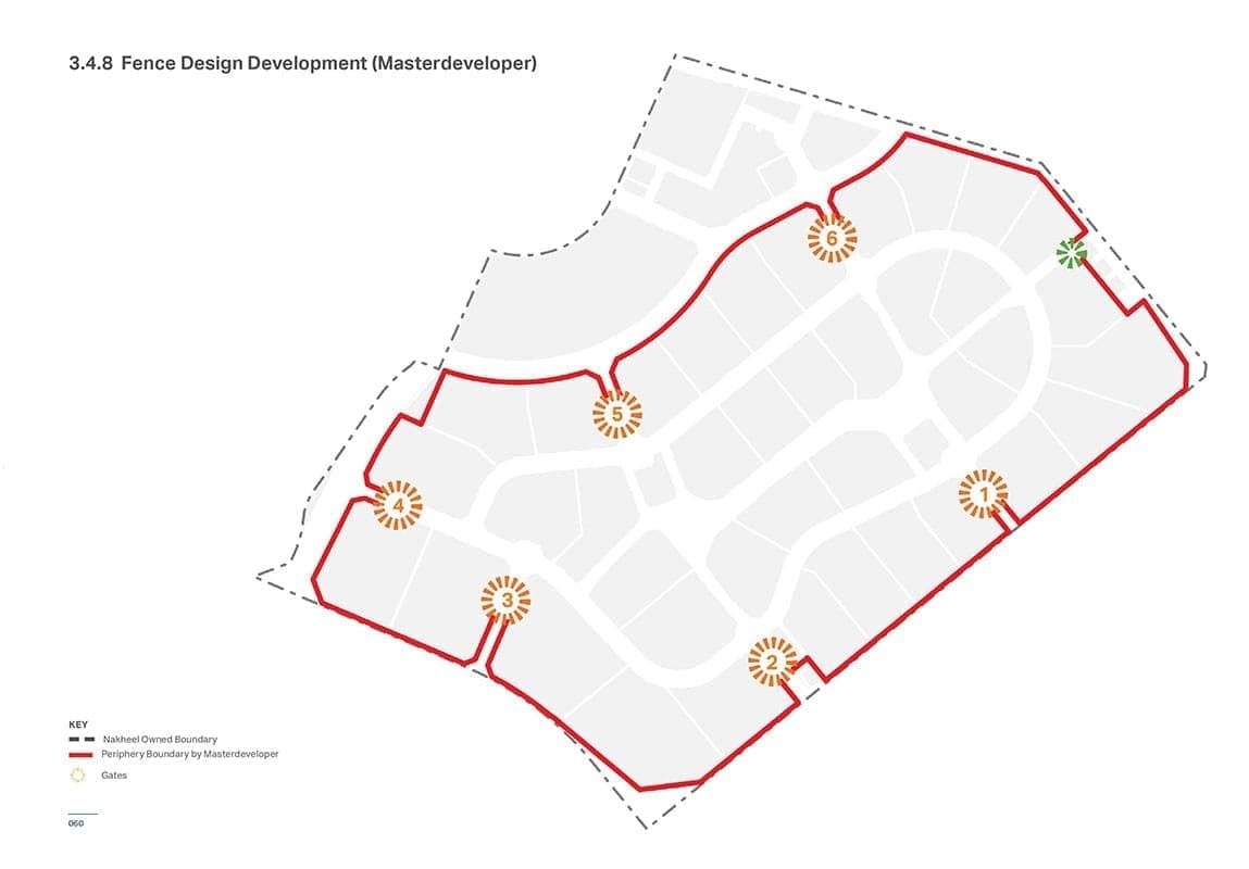 Greenwood by Nakheel 3.4.8 Fence Design Development