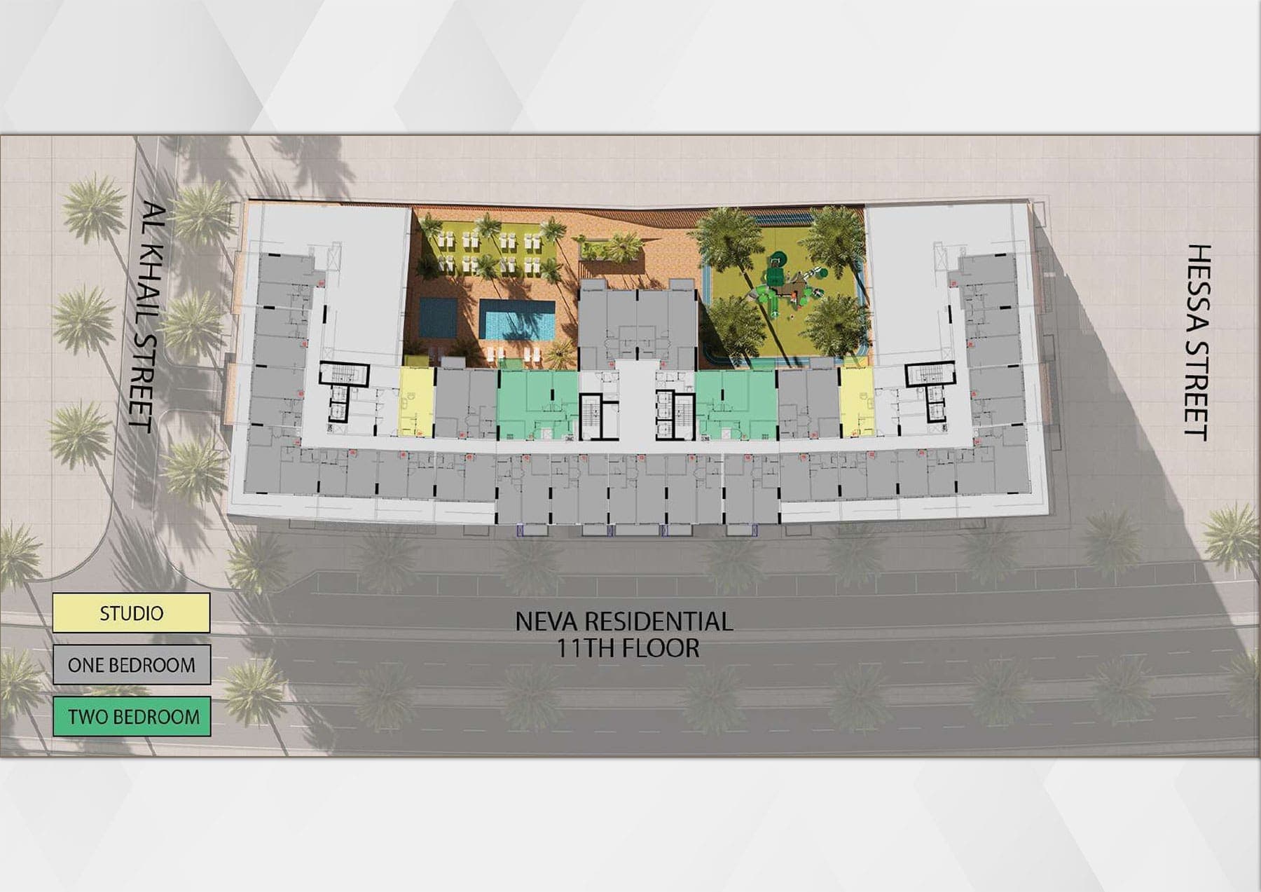 Neva Residences 11th Floor Plan
