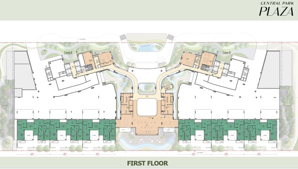 Central Park Plaza First Floor Plan