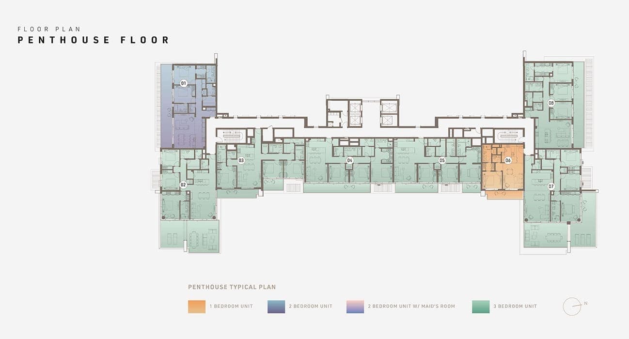 Ellington House Penthouse Floor Plan