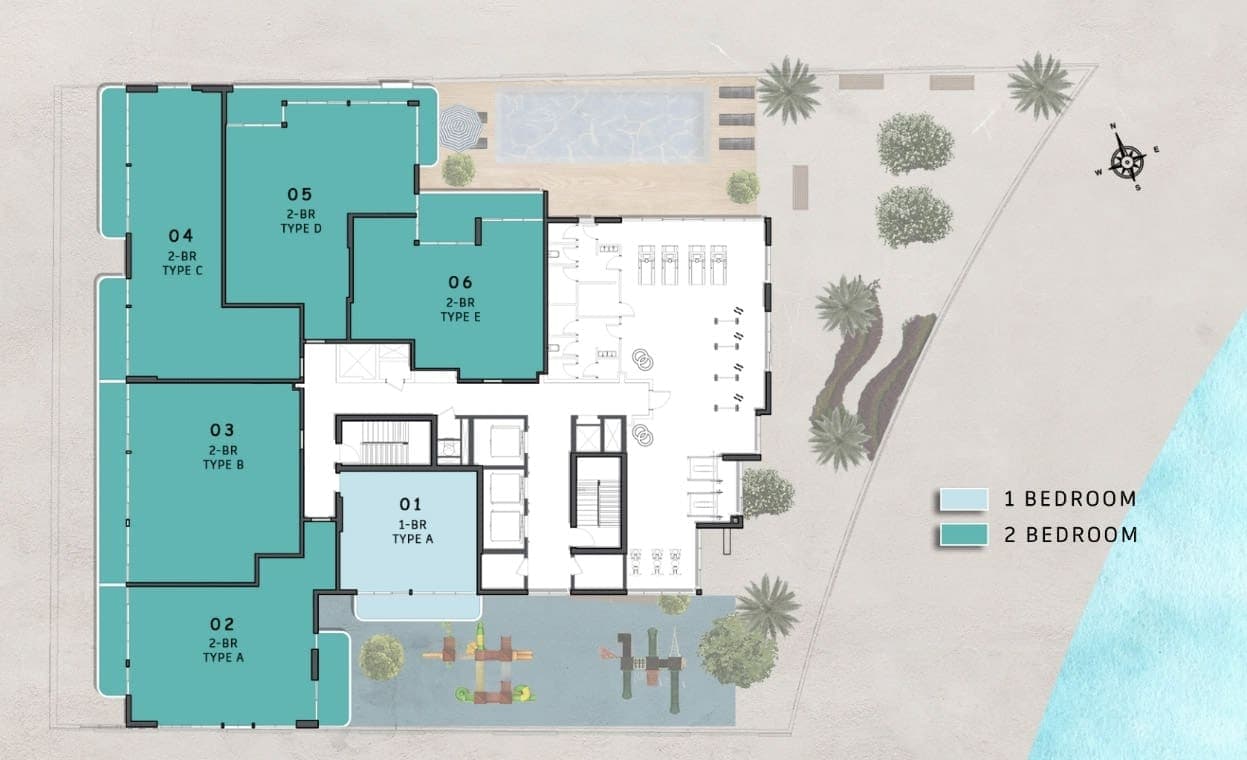 Iraz Creek View 1st Floor Plan