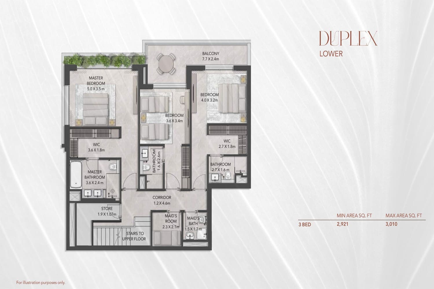 Serra At Ghaf Woods Duplex Lower Floor Plan