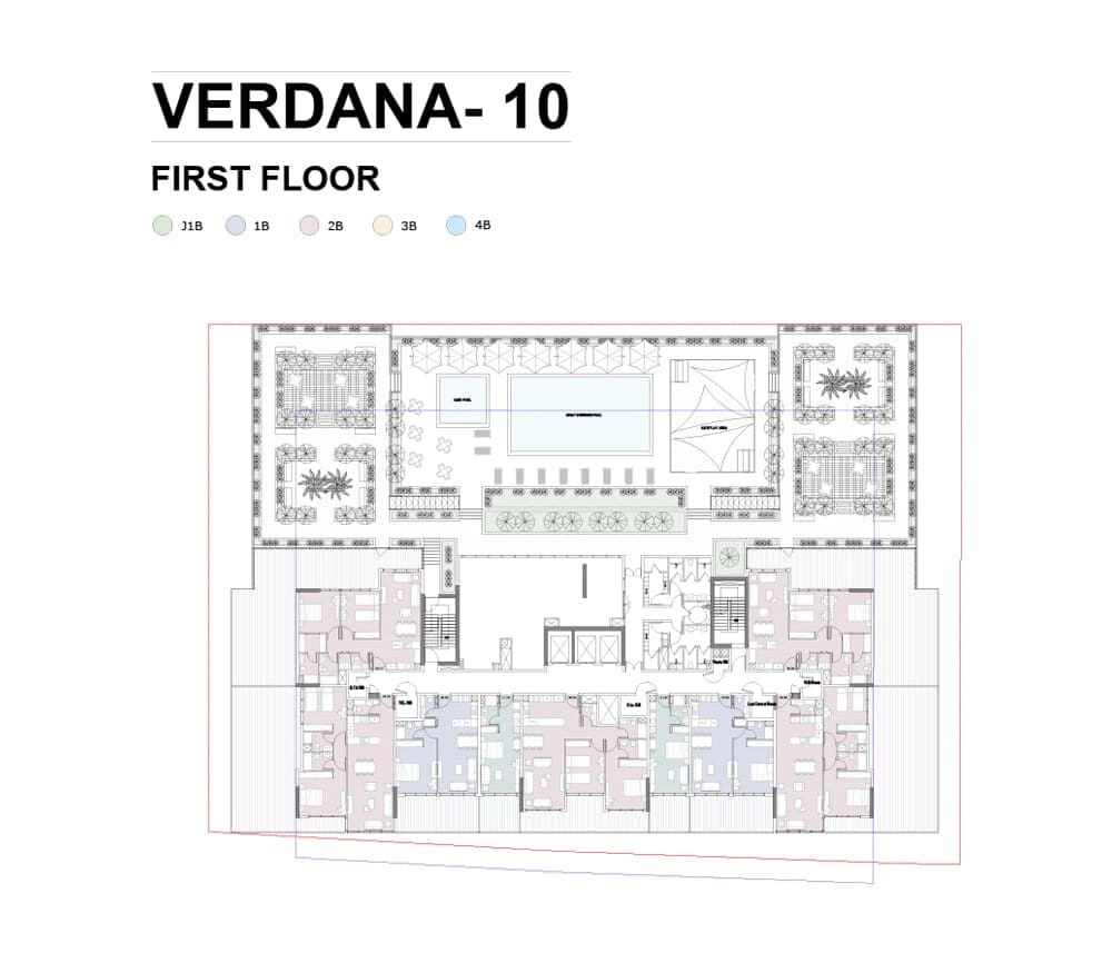 Verdana Residence 10 First Floor Plan