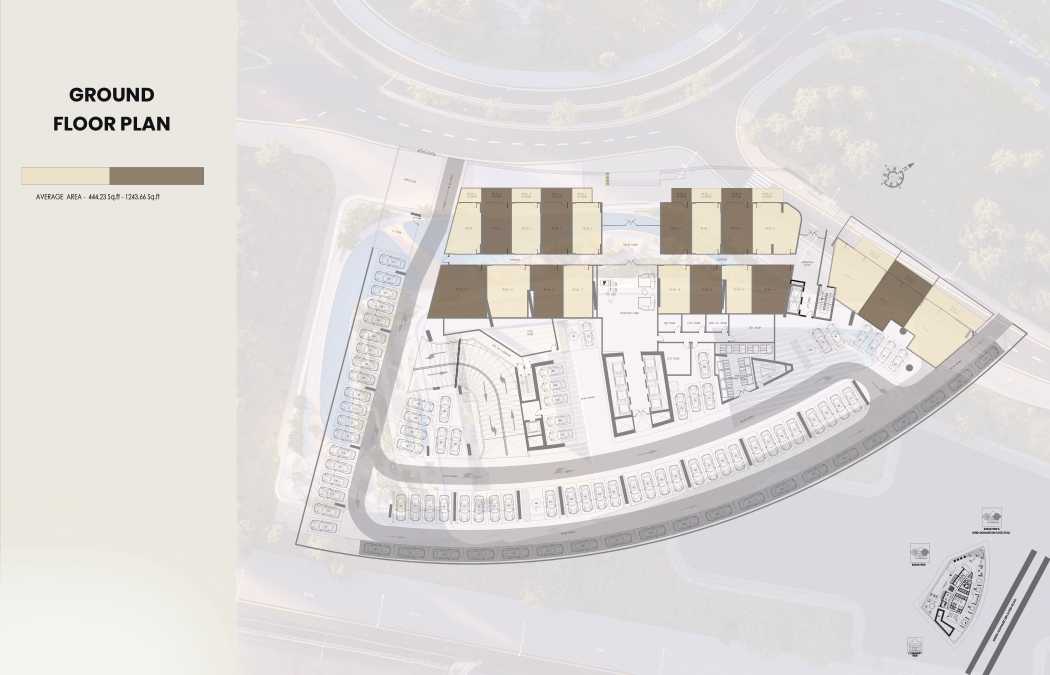 Samana Barari Heights Ground Floor Plan