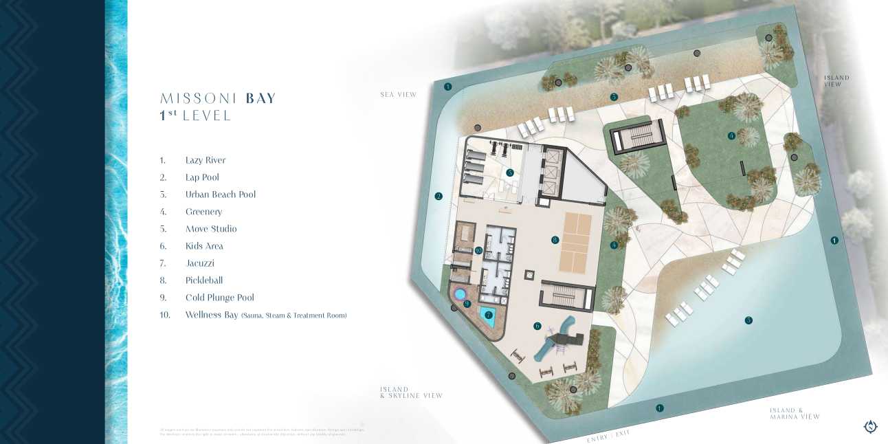 Octa Isle 1st Level Floor Plan