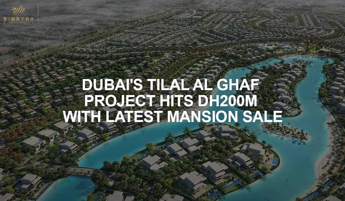 Dubai's Tilal Al Ghaf Project Hits Dh200m With Latest Mansion Sale
