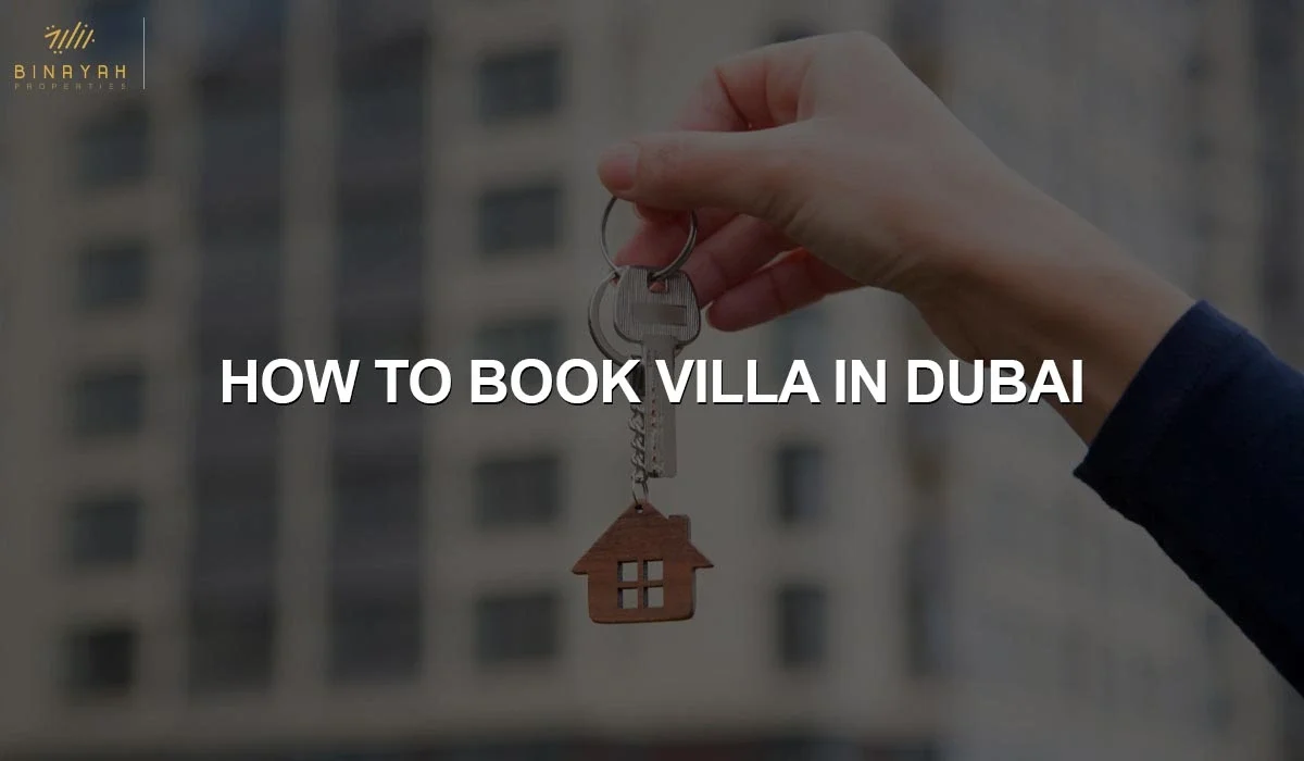 How to Book Villa in Dubai
