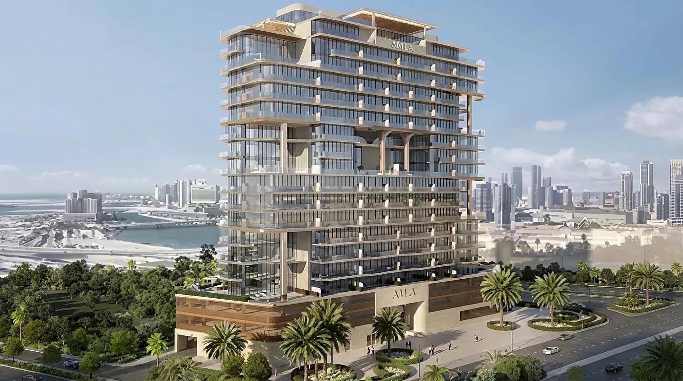 A1LA Residence in Akoya Damac Hills, Abu Dhabi exterior view