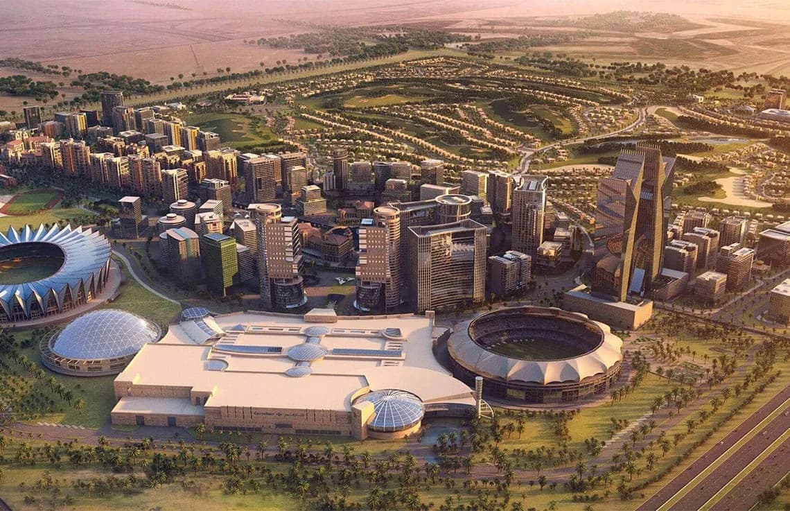 Antalya Residences at Dubai Sports City exterior view