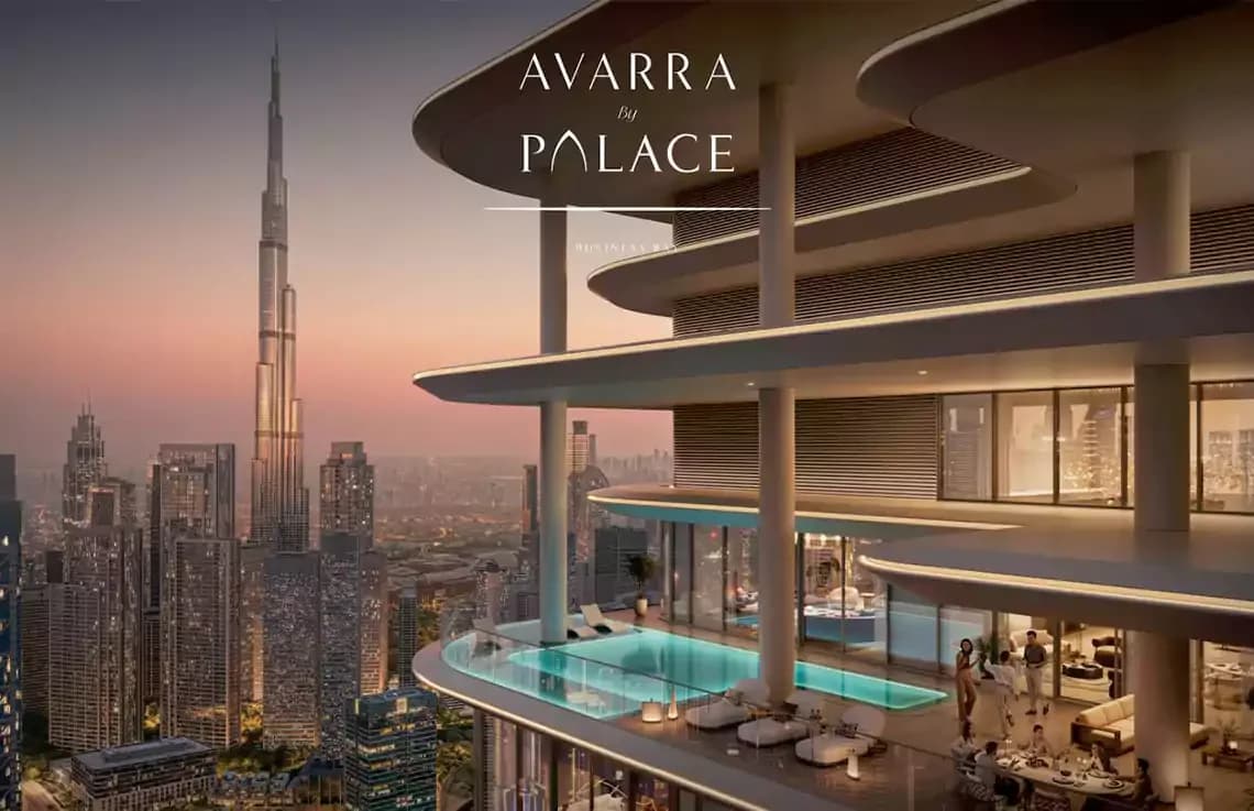 Avarra by Palace Emaar in Business Bay, Dubai exterior view