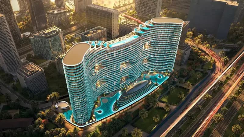 Binghatti Aquarise at Business Bay Dubai