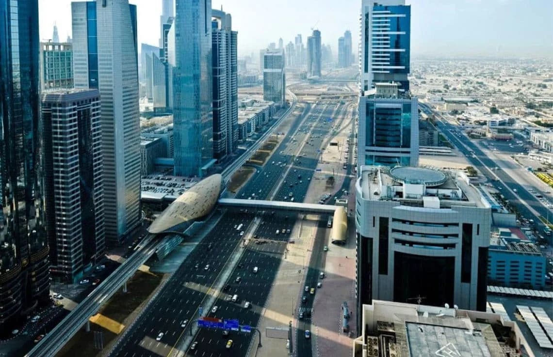 Burj Azizi Tower at Sheikh Zayed Road Dubai