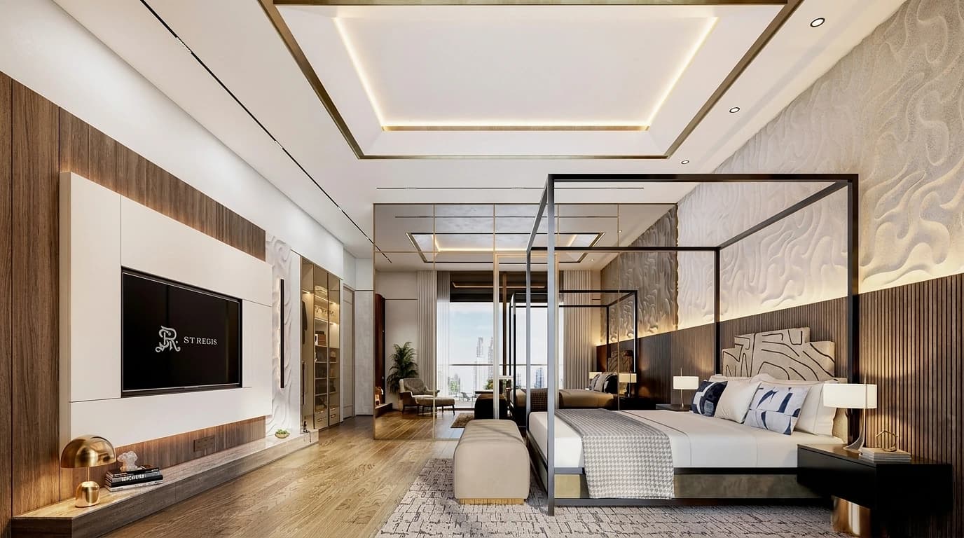 Burj Khalifa View apartments in Dubai with skyline backdrop