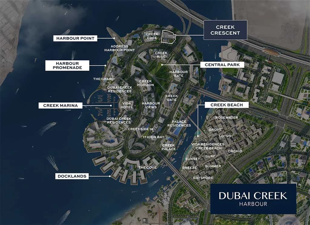 Creek Crescent at Dubai Creek Harbour