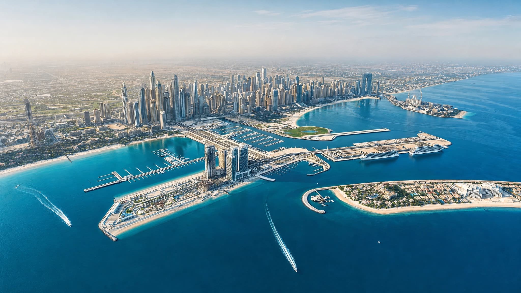 Damac Bay by Cavalli in Akoya Damac Hills, Dubai exterior view