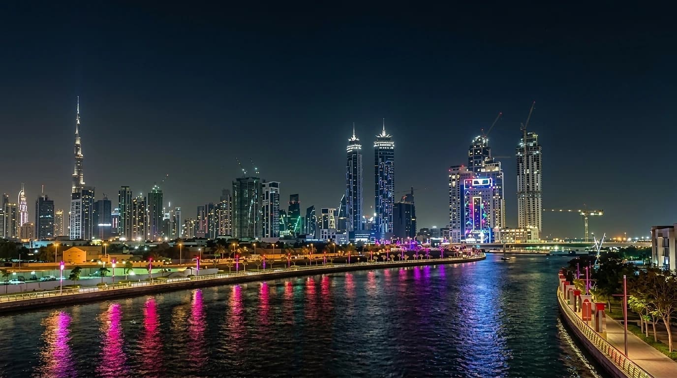 Eden House The Canal at Dubai Water Canal exterior view