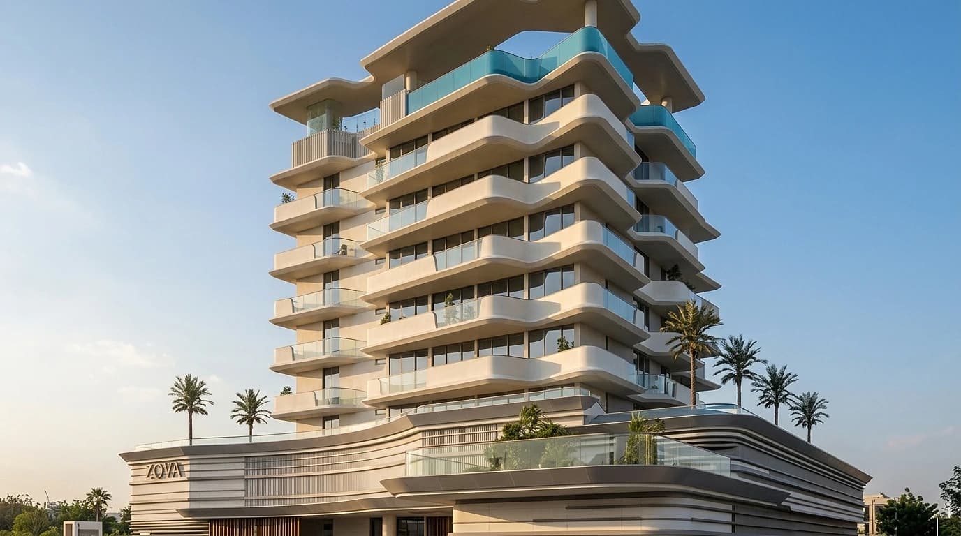 Elanora Residences by Zoya in Dubai Industrial City exterior