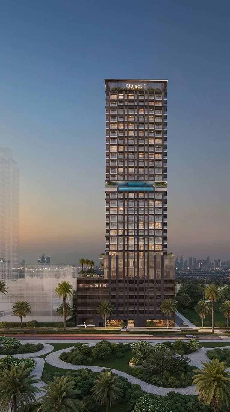 Elaris Rise at JVT, Dubai by Object1 Real Estate Development LLC