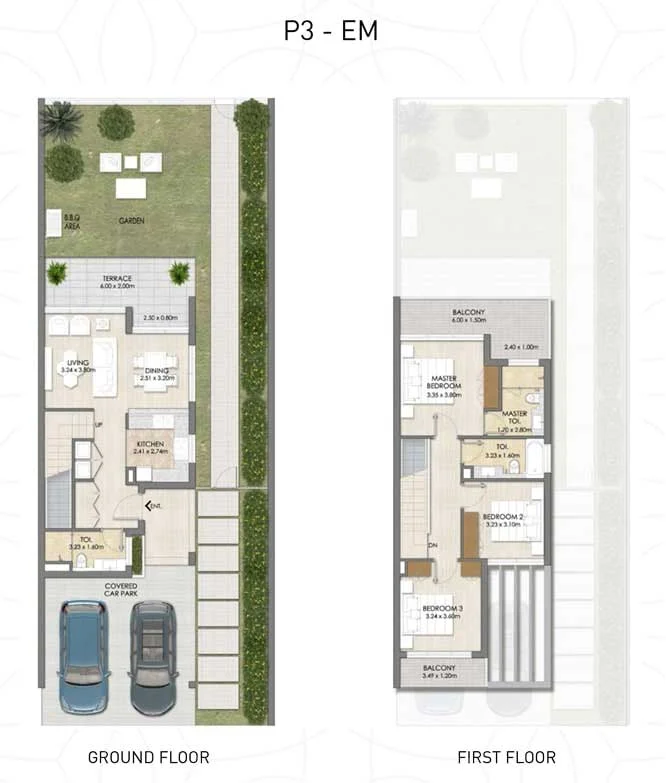Green Acres Park Villas at Damac Hills