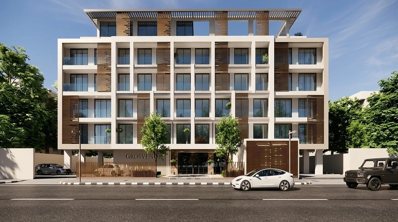 Grosvenor House par Lotus Living Properties à Dubai South