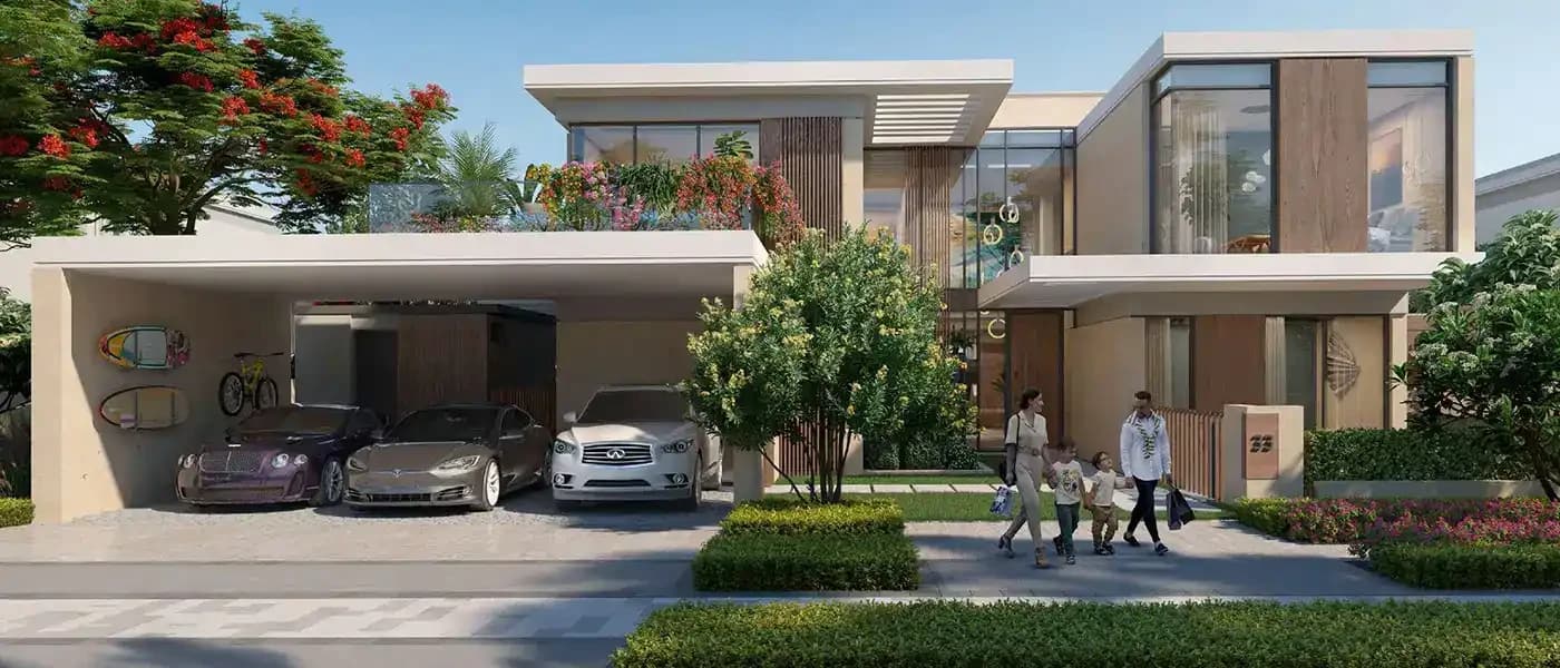 Harmony Villas Phase 3 in Tilal Al Ghaf, Dubai exterior view