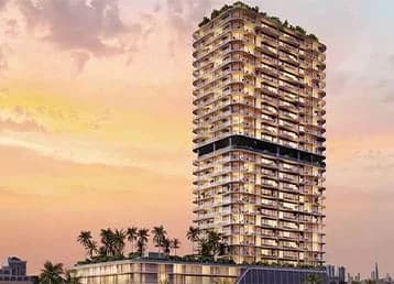 Interstellar Tower at JVT, Dubai exterior view