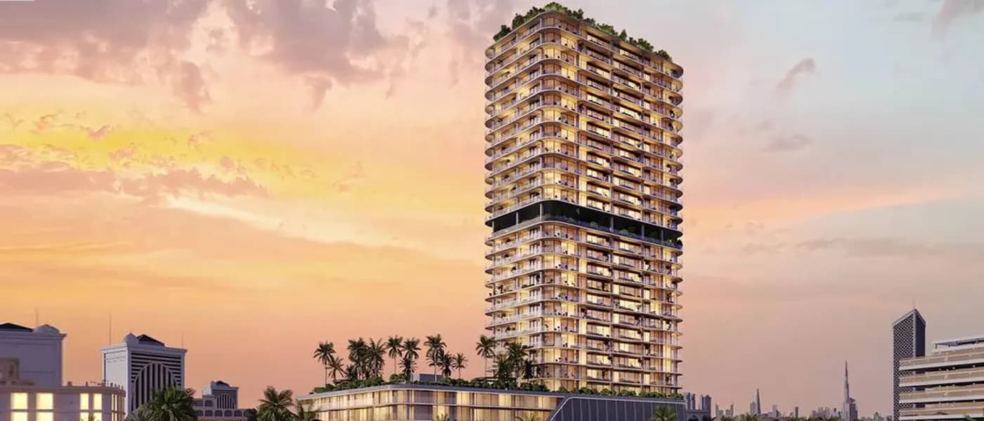 Interstellar Tower at JVT, Dubai от Mr Eight Development, экстерьер