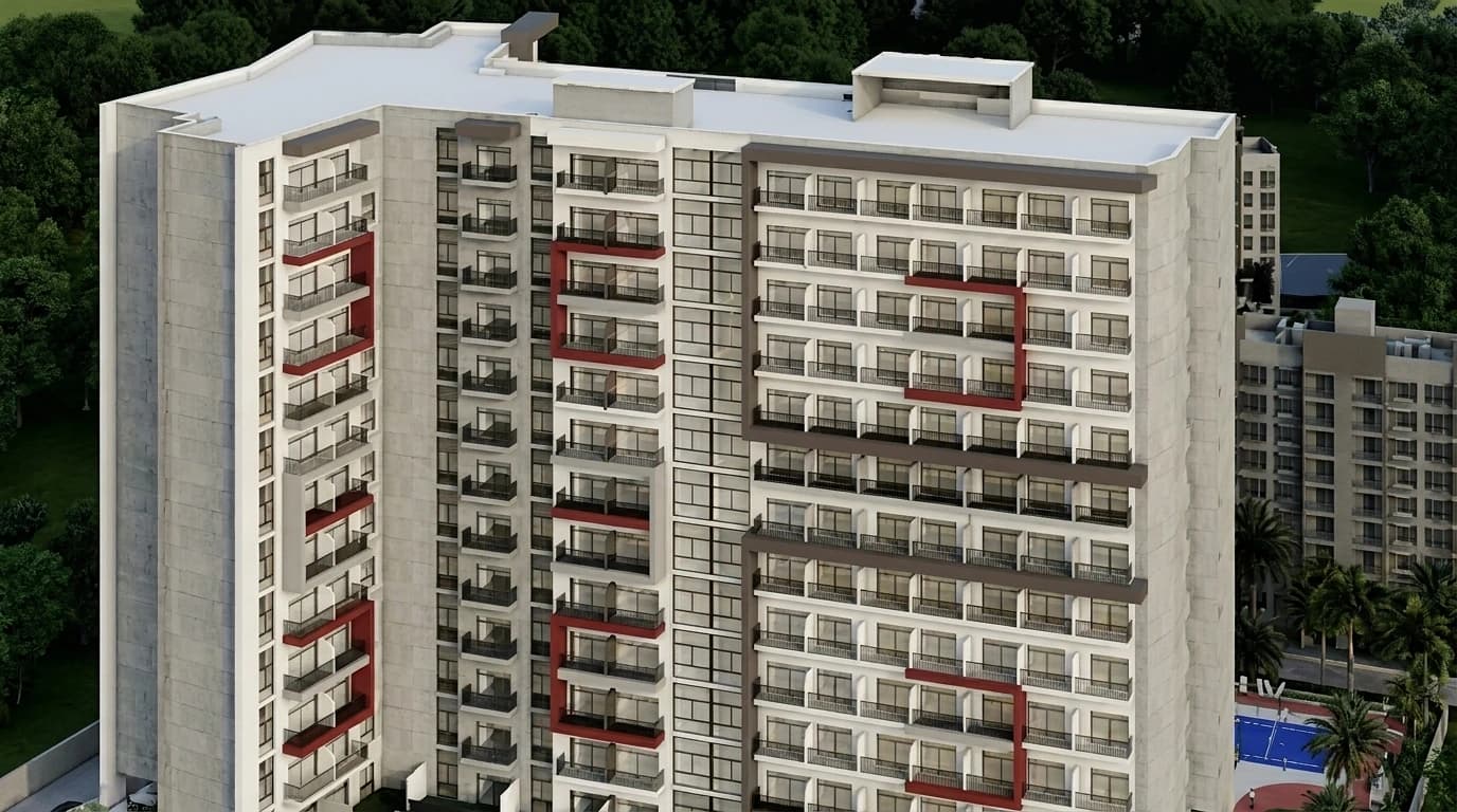 Joya Dorado at Arjan, Dubai apartments exterior