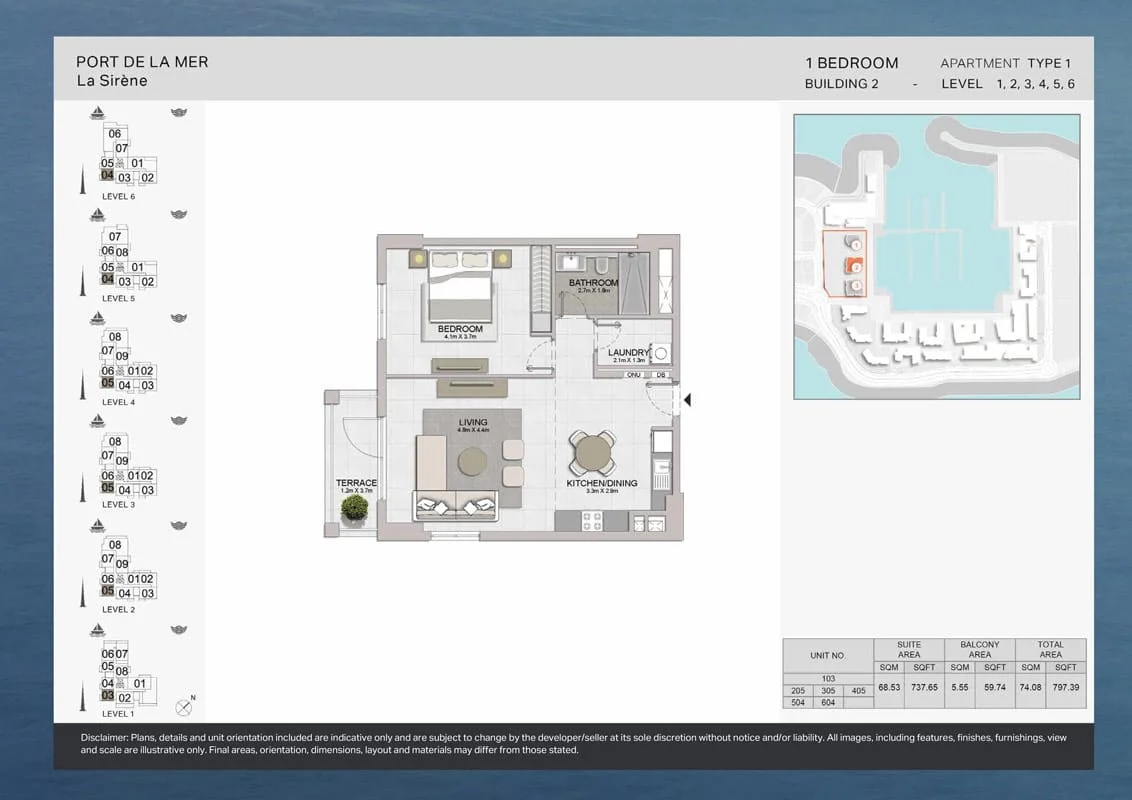 La Sirene Apartments at Port De Lamer For Sale & Rent