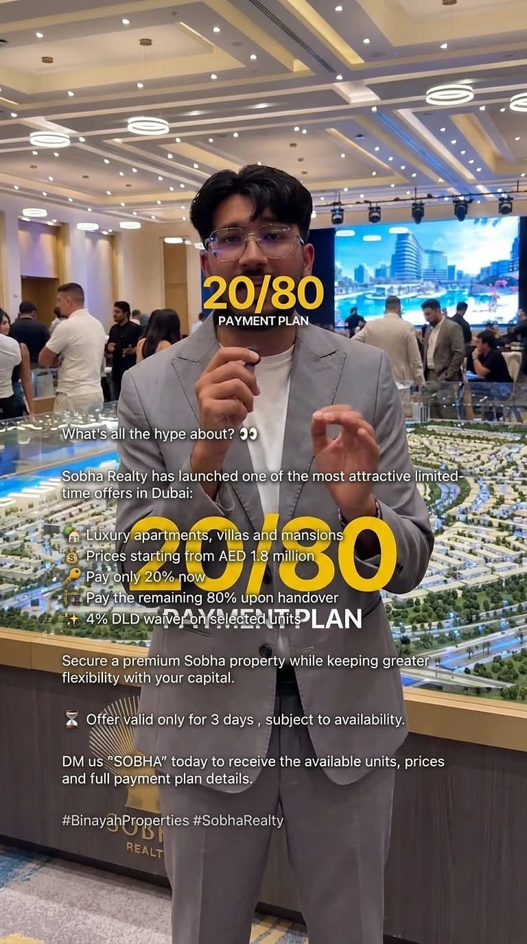 Luxury Sobha Property in Dubai waterfront community