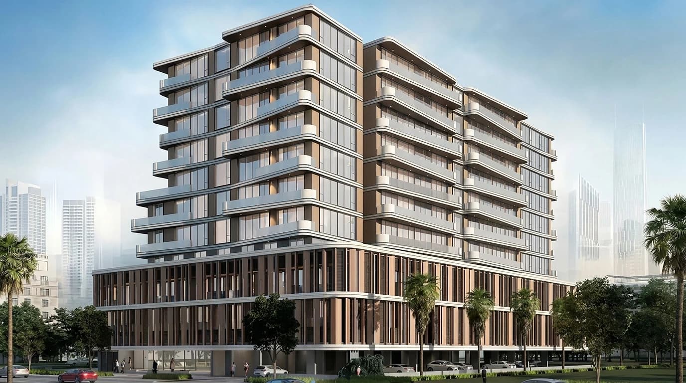 Luzora Residences at Dubai Islands exterior view