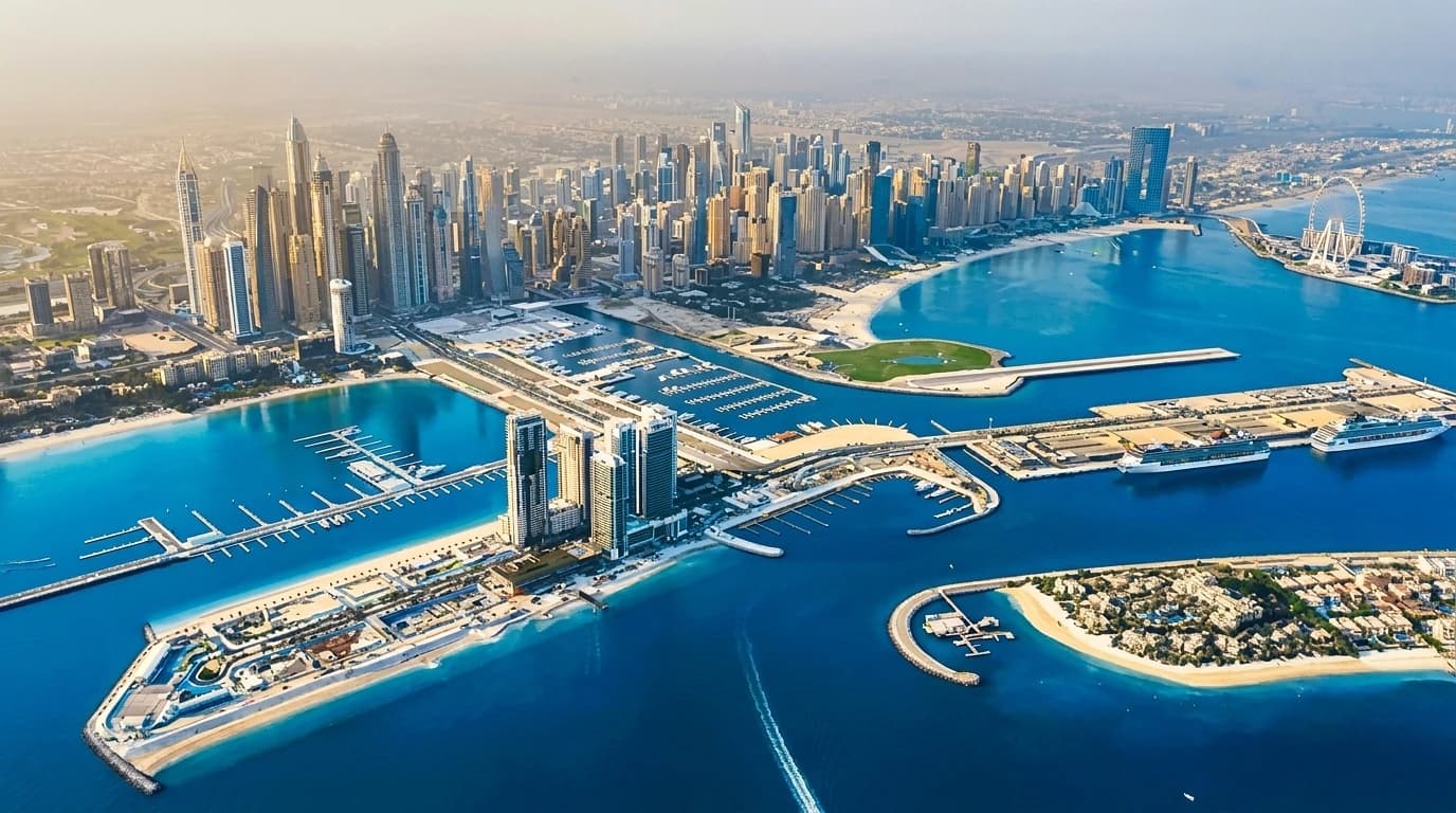 Mareva 2 by Emaar Properties in Dubai, aerial view