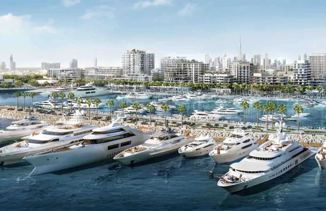 Marina Views at Rashid Yachts & Marina