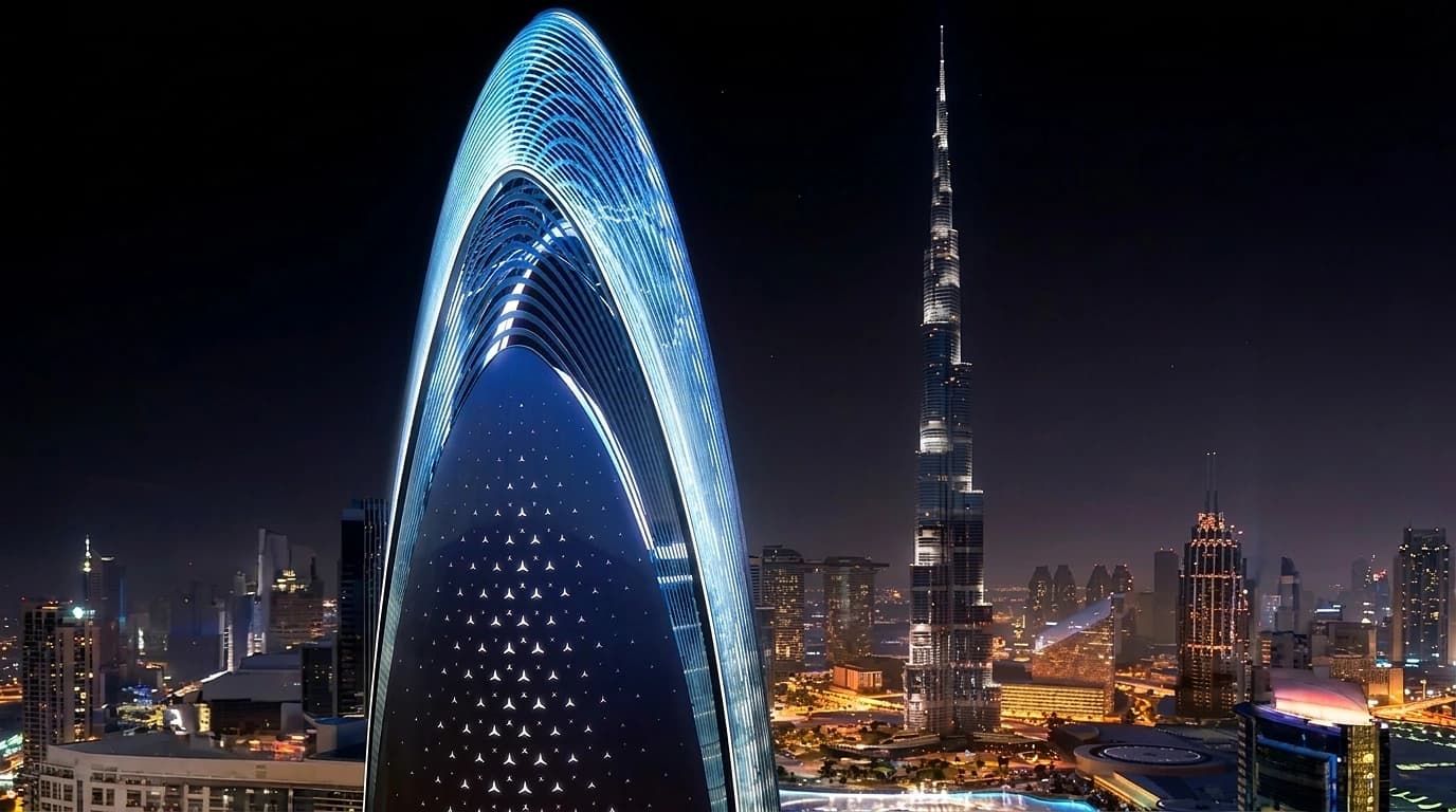 Mercedes Benz Places at Downtown Dubai