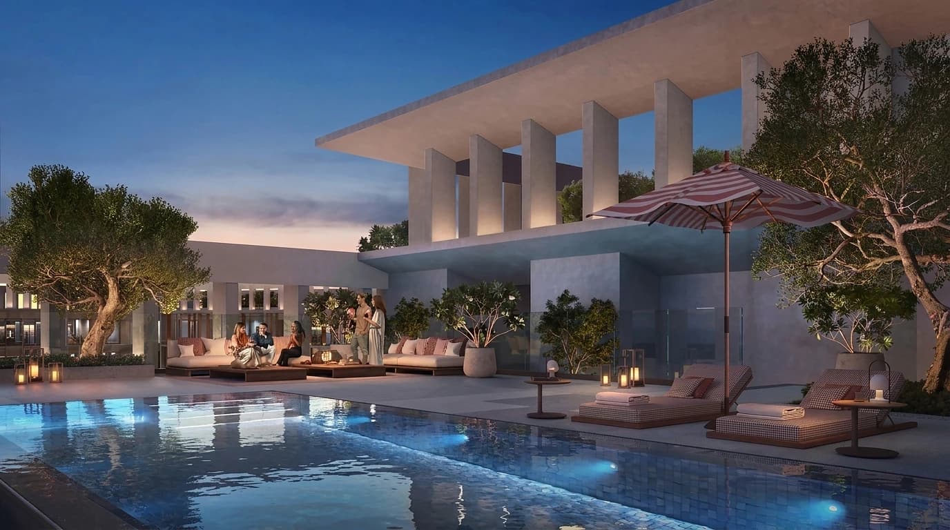 Nirvana Residence in Dubai Production City exterior