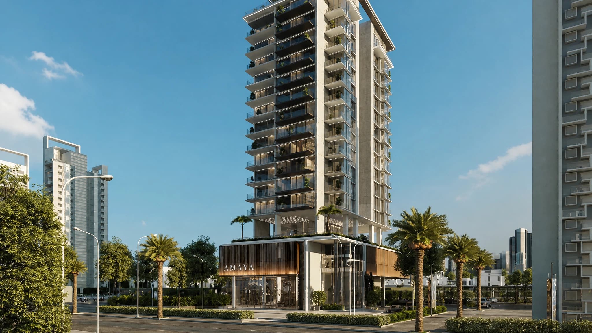 Padel Living Residences, Amaya in Jeddah, Dubai exterior view