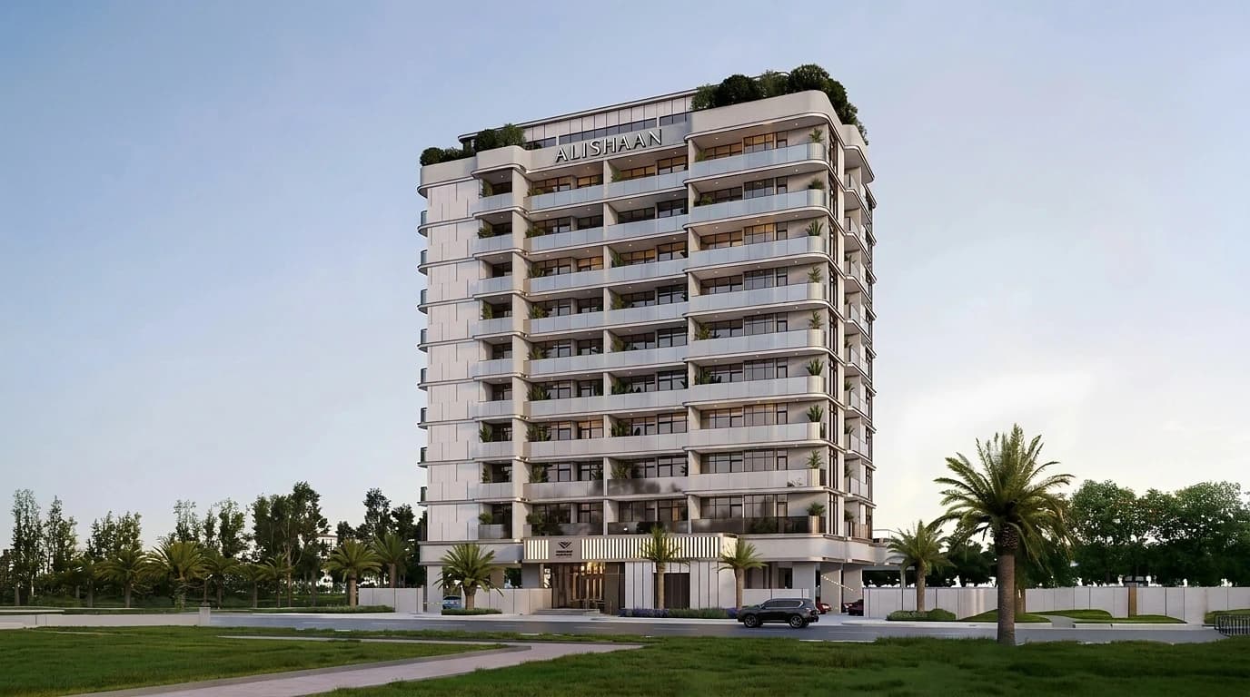 Parkgreen Residences in Liwan Dubai exterior view