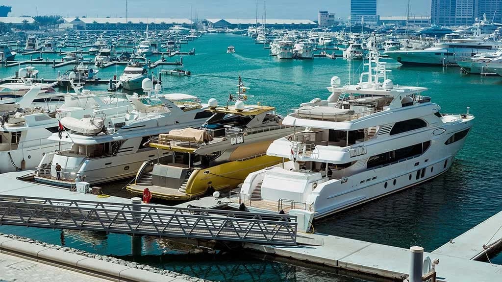 Rashid Yachts and Marina at Mina Rashid